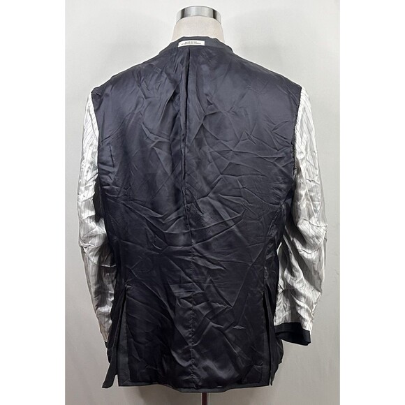 Joseph Abboud 50L Sport Coat Zignone Wool Gray Two Button Lined Double Vented - Picture 9 of 9